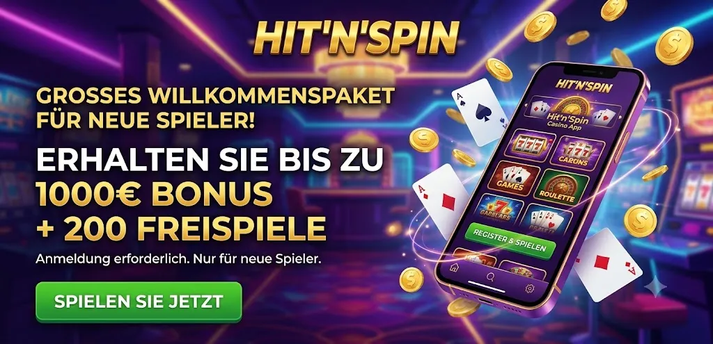 HitnSpin Casino Mobile-App